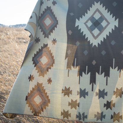 Andean Alpaca Wool Blanket - Mojave by Alpaca Threadz