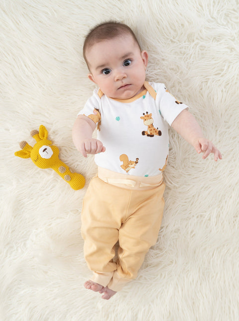 Organic Cotton Jogger Pants - The Animal Kingdom by Little Moy