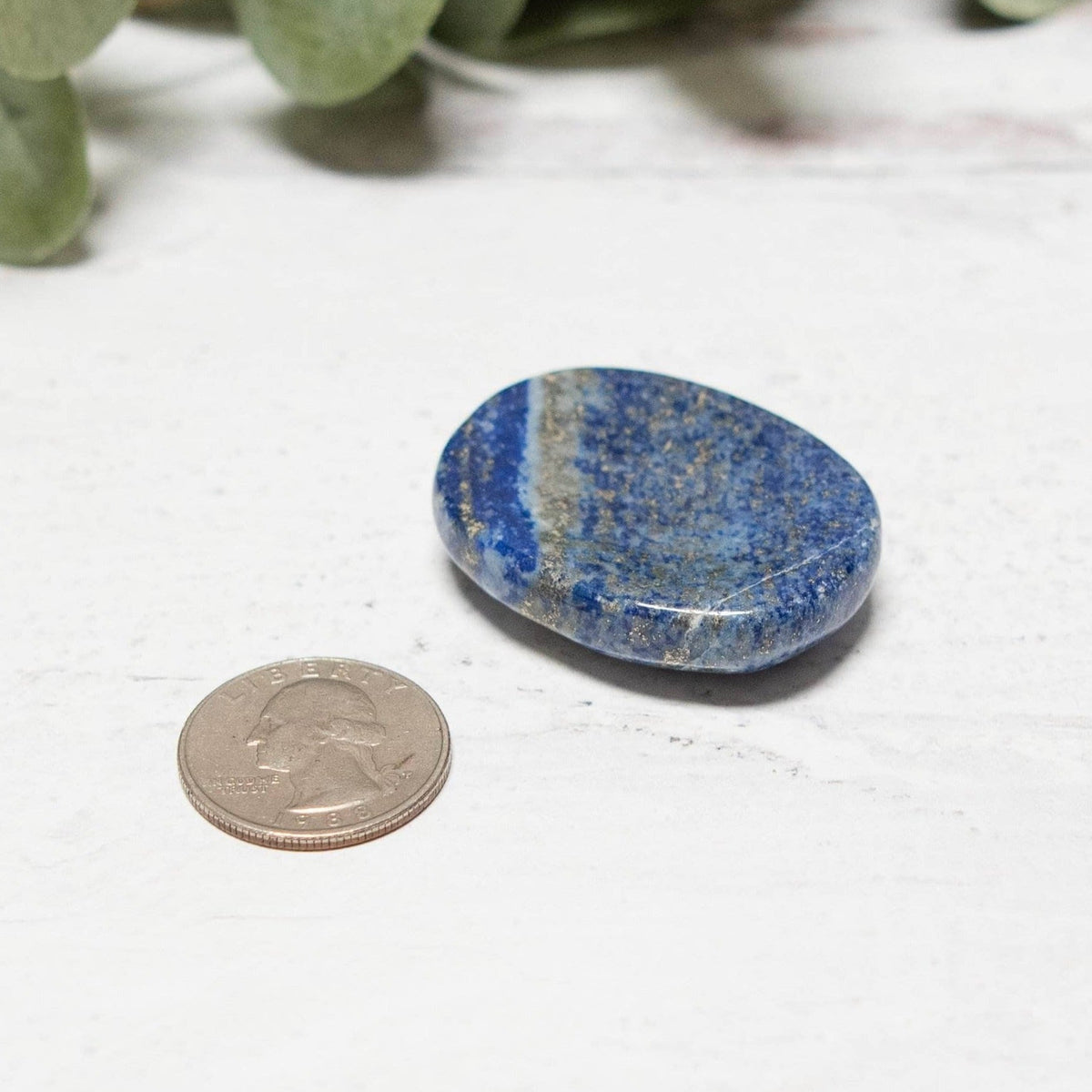 Lapis Lazuli Worry Stone by Tiny Rituals