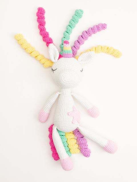 Crochet Doll - Harmony the unicorn by Little Moy