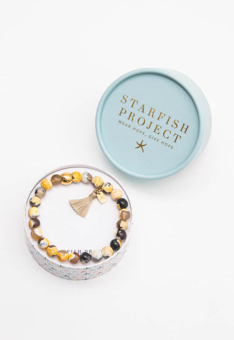 Sandcastle Stone Bracelet by Starfish Project