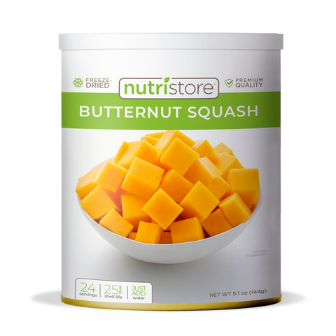 Butternut Squash Freeze Dried - #10 Can by Nutristore
