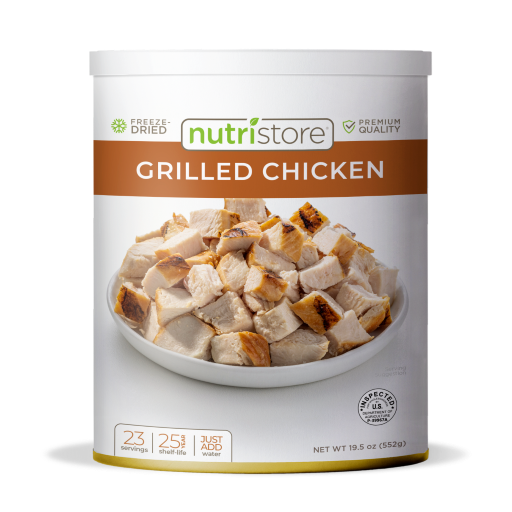 Grilled Chicken Freeze Dried - #10 Can by Nutristore