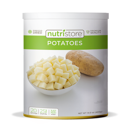 Potatoes Freeze Dried - #10 Can by Nutristore