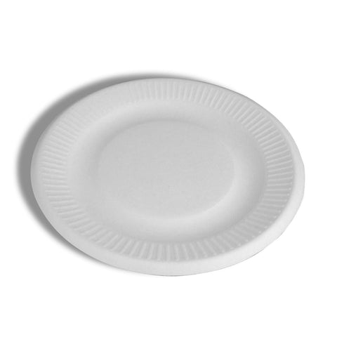 6-Inch Round Ripple Edge Plate,1000-Count Case by TheLotusGroup - Good For The Earth, Good For Us