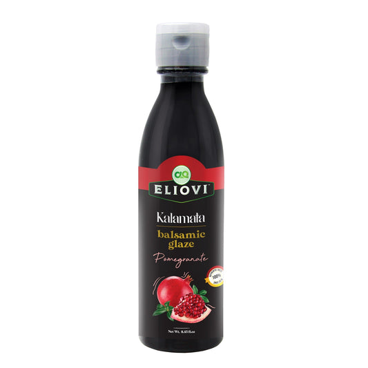 Eliovi  Balsamic Glaze Pomegranate 8.45 Fl. Oz - A Delicious and Unique Condiment by Alpha Omega Imports