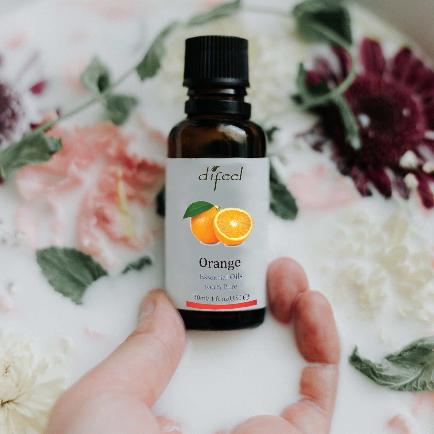 Difeel 100% Pure Essential Oil - Orange Oil, Boxed 1 oz. by difeel - find your natural beauty