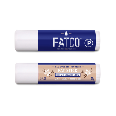 Fat Stick, Vanilla + Coffee, 0.5 Oz by FATCO Skincare Products