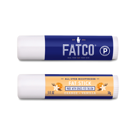 Fat Stick, Orange + Vanilla, 0.5 Oz by FATCO Skincare Products