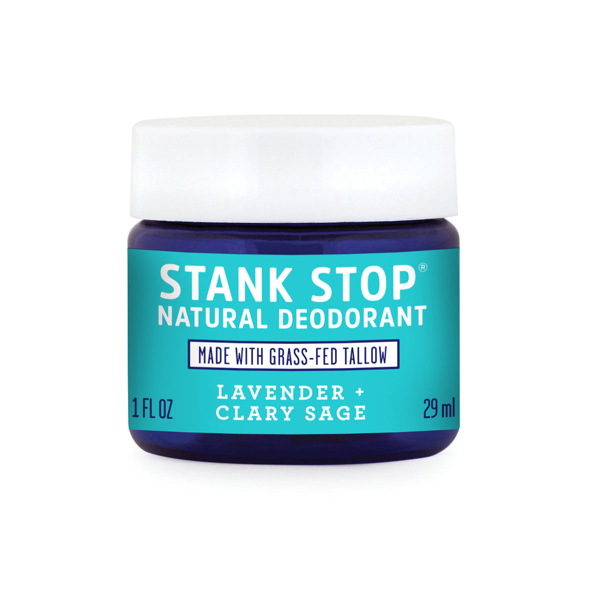Stank Stop Cream Deodorant, Lavender+Sage, 1 Oz by FATCO Skincare Products