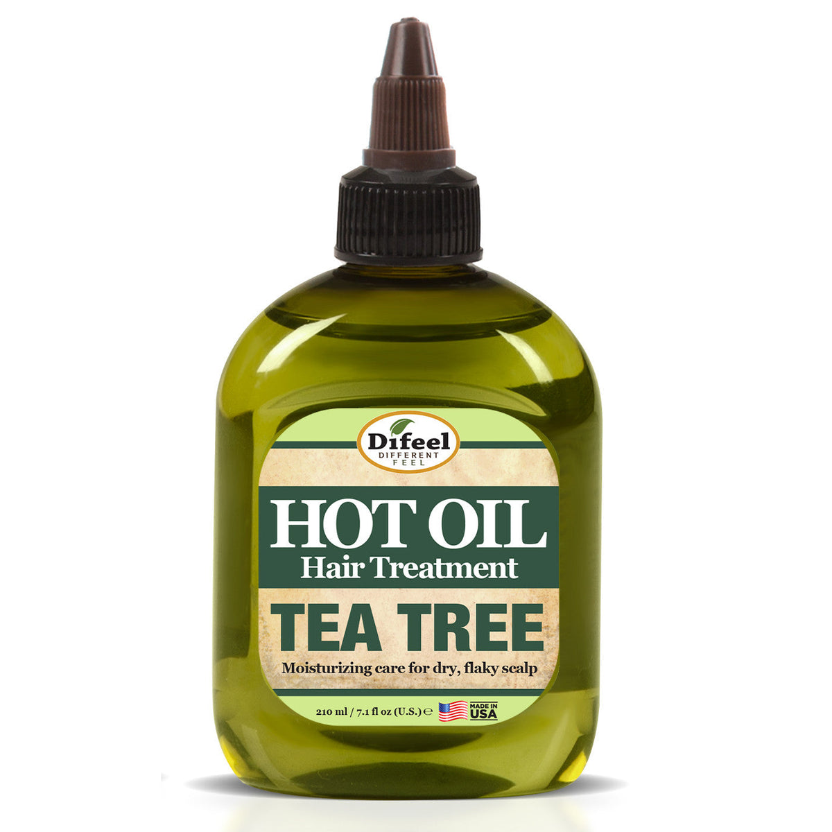 Difeel Tea Tree Hot Oil Treatment 7.1 oz. by difeel - find your natural beauty