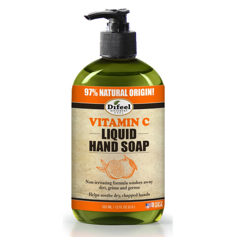 Difeel Vitamin C Liquid Hand Soap 12 oz. by difeel - find your natural beauty