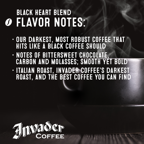 Invader Coffee Black Heart Blend by Invader Coffee