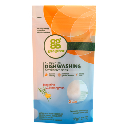 Dishwashing Detergent Pods - Tangerine with Lemongrass