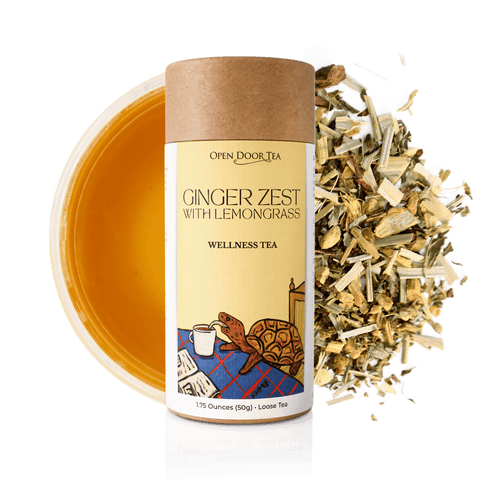 Ginger Zest with Lemongrass by Open Door Tea