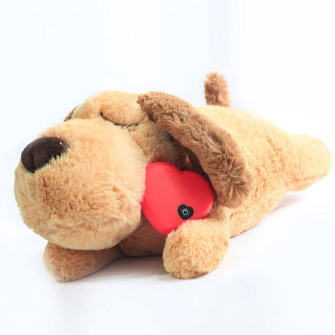Puppy Sleep Aid Toy: Anxiety-Reducing, Chewable Heartbeat by Plushy Planet