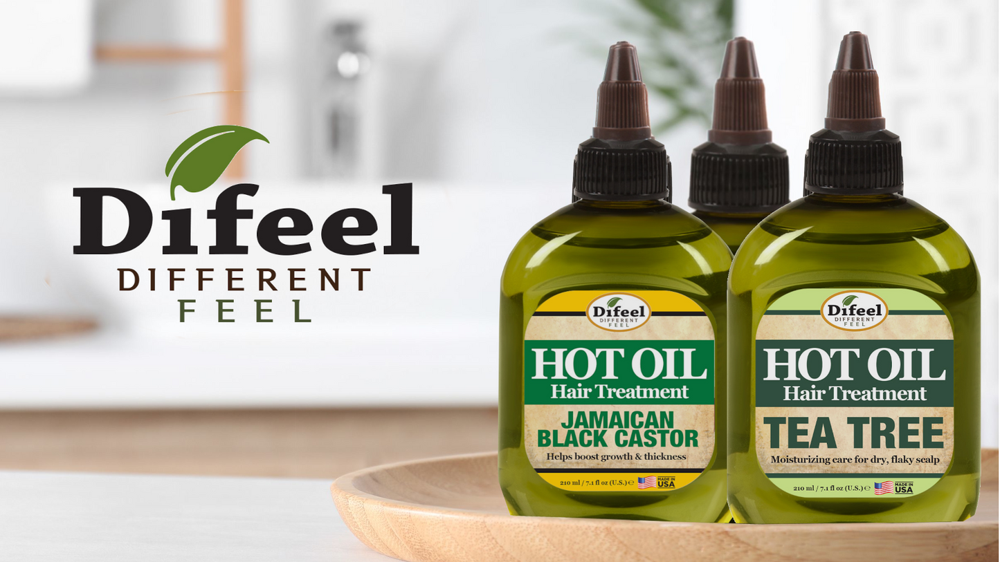 Difeel Tea Tree Hot Oil Treatment 7.1 oz. by difeel - find your natural beauty
