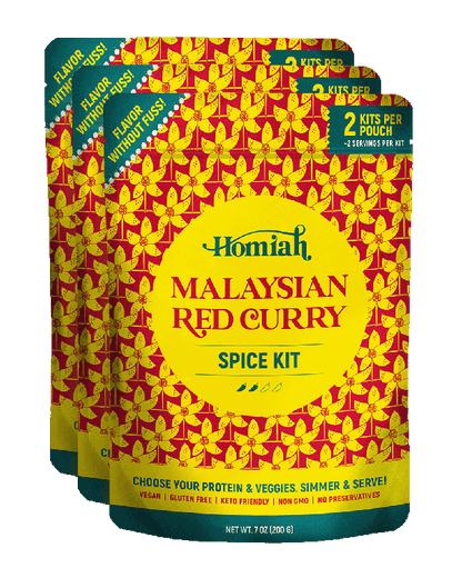 Red Curry Spice Kit - 3 Pack by Homiah