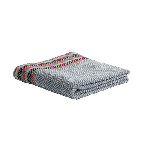 Herringbone Silver Multi-Color 3 Pc. Set by Turkish Towel Collection