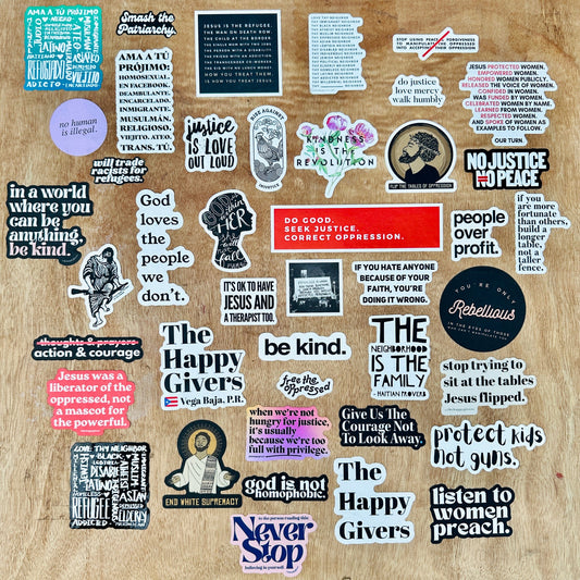 The Happy Sticker Packs by The Happy Givers