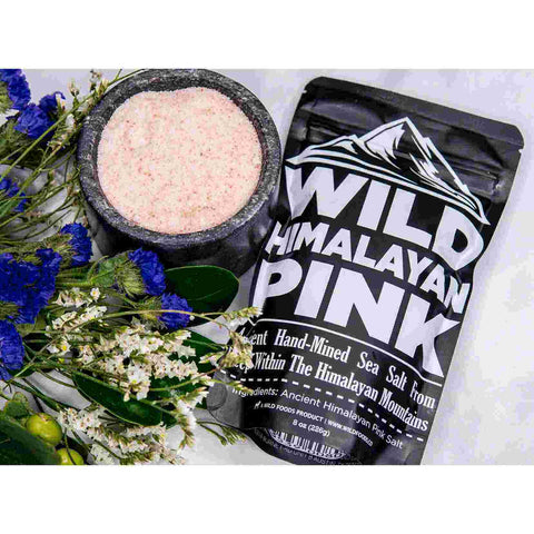 Wild Himalayan Pink Salt - Fine Grain by Wild Foods