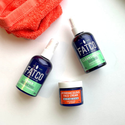 Facial Skincare Basics | Full Size, Oily Skin by FATCO Skincare Products