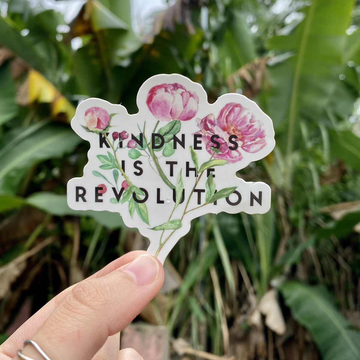 Kindness Is The Revolution | Sticker by The Happy Givers