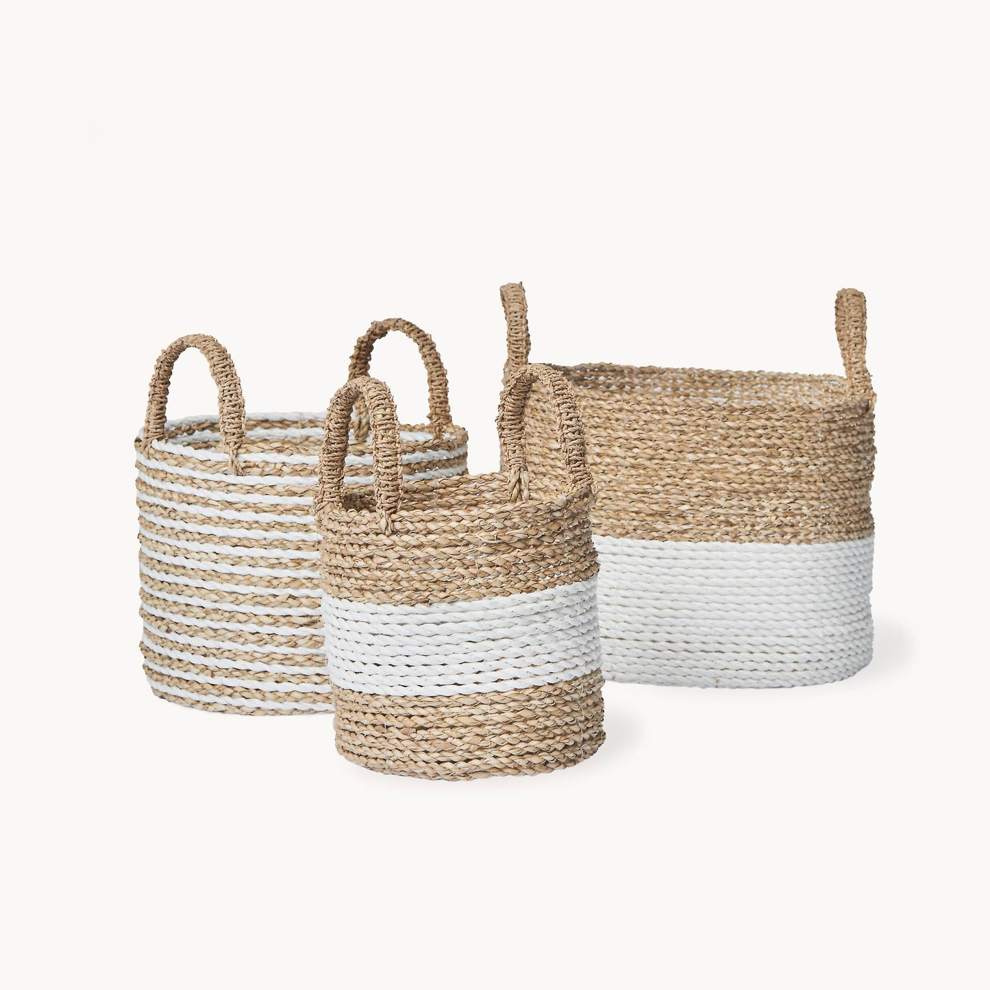 Handled Basket by POKOLOKO