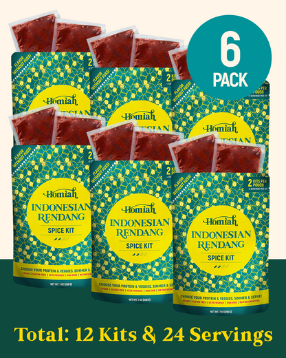 Rendang Spice Kit - 3 Pack by Homiah