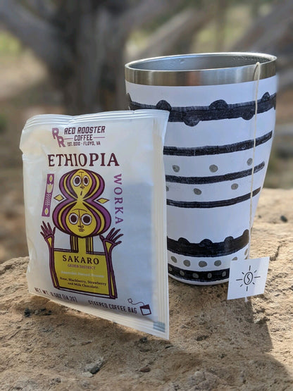 Single Serve Steeped Coffee - Ethiopia Worka Sakaro 5pk