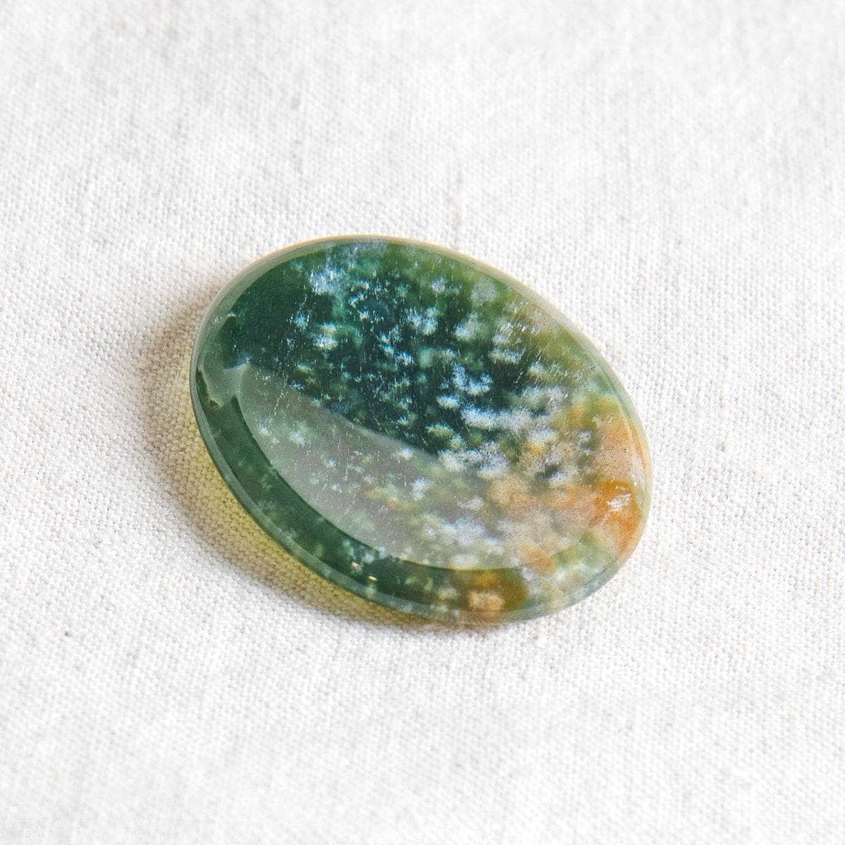 Indian Agate Worry Stone by Tiny Rituals