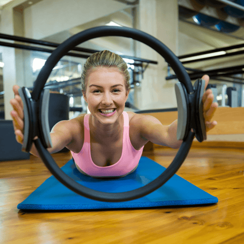 Pilates Resistance Ring for Strengthening Core Muscles by Jupiter Gear