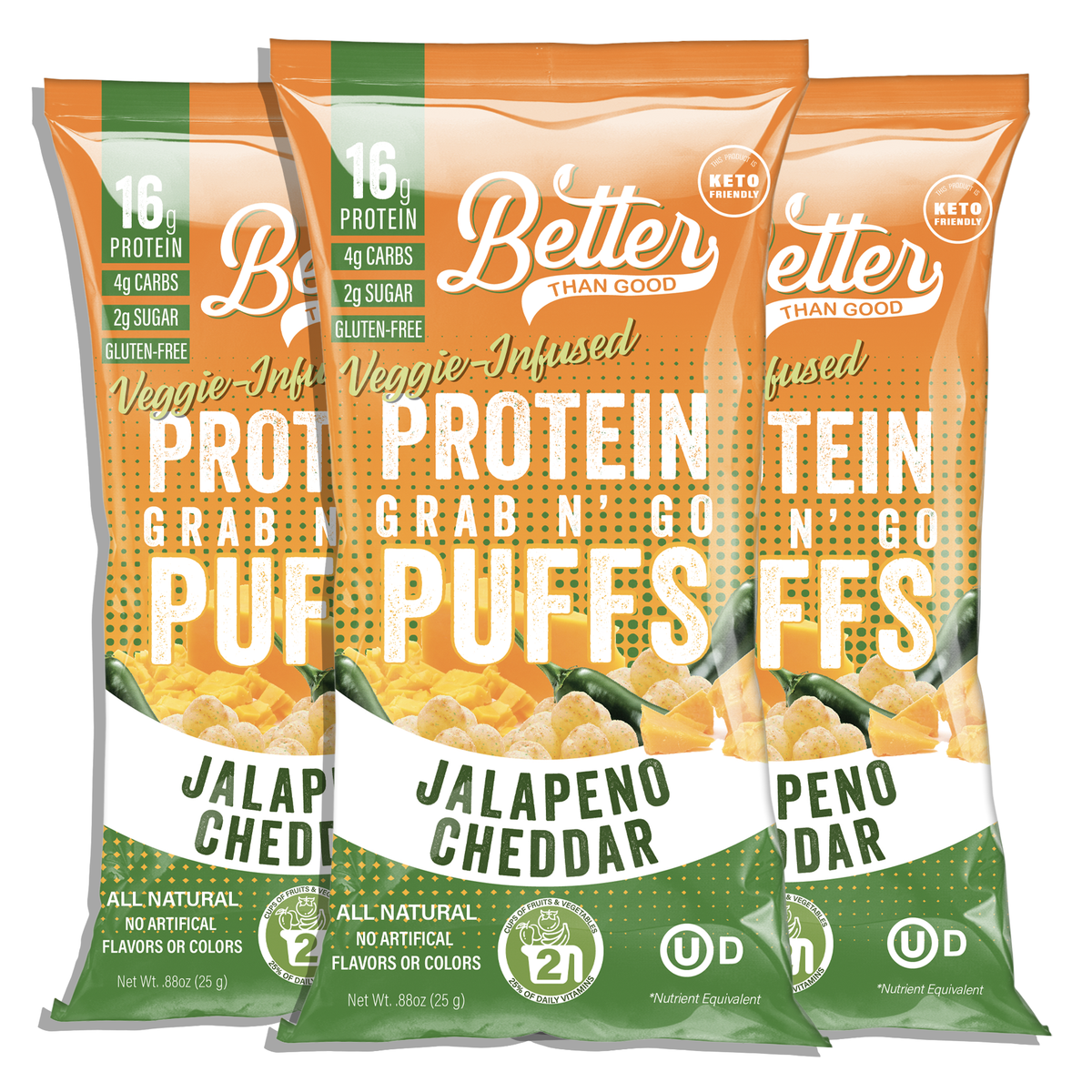 Jalapeno Cheddar 10pk by Better Than Good Foods