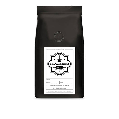 Single Origin Favorites Sample Pack: Brazil, Colombia, Costa Rica, Ethiopia, Honduras, Tanzania by Brown Shots Coffee