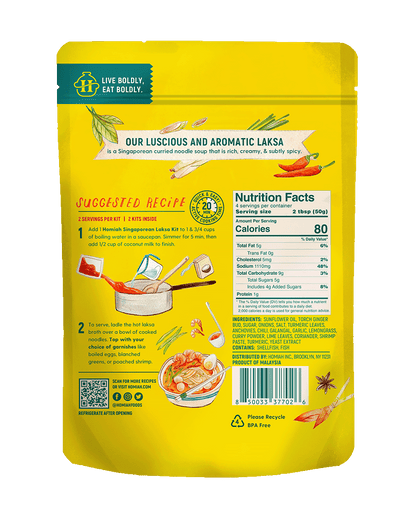 Laksa Spice Kit - 3 Pack by Homiah