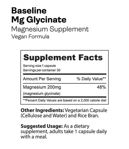 Gnarly Baseline Mg Glycinate by Gnarly Nutrition