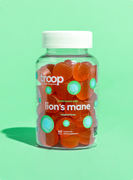 Lion's Mane Mushroom Gummies by Troop