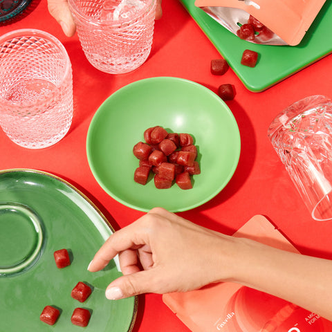 Extra Strength Brain Boost Gummies - Strawberry Tangerine by Mojo | Mushroom Dosed Gummies