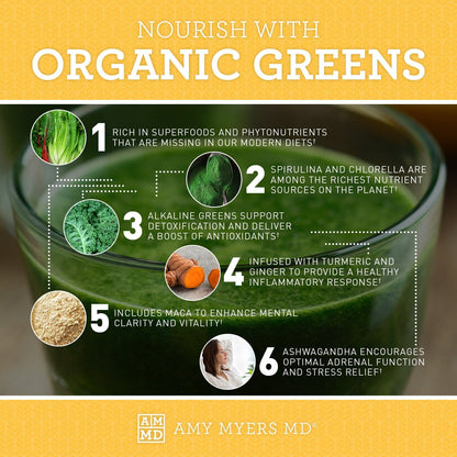 Organic Greens by Amy Myers MD