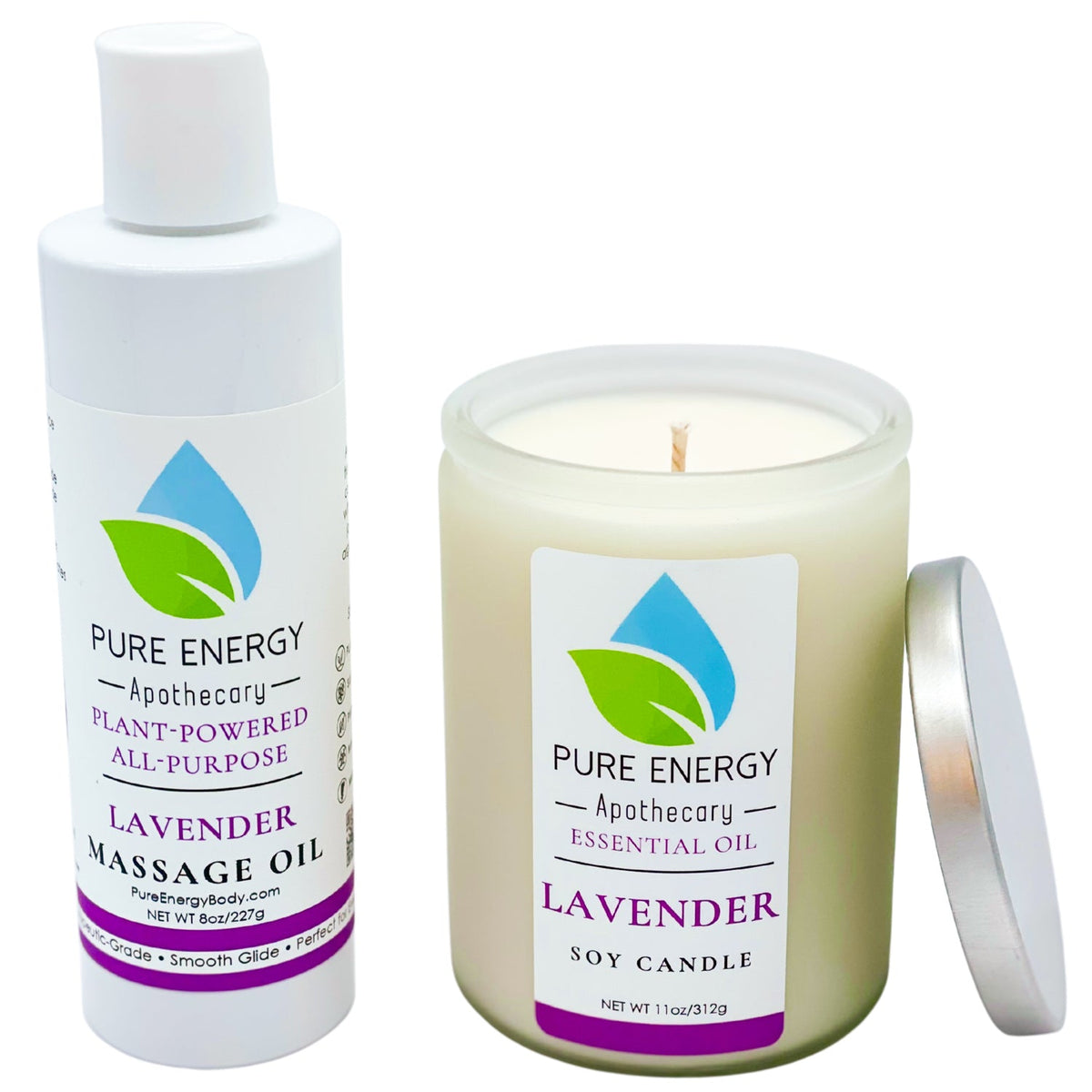 Relaxing Ritual Gift Set (Lavender) by Pure Energy Apothecary