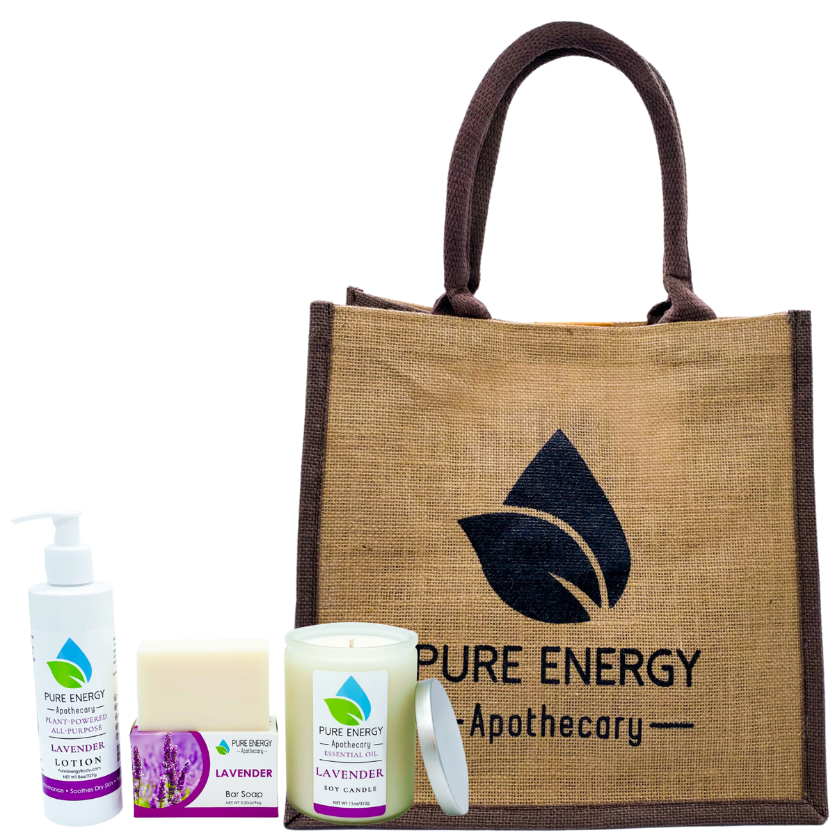 Nourishing Balance Gift Set (Lavender) by Pure Energy Apothecary