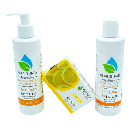 Daily Delight Gift Set (Satsuma) by Pure Energy Apothecary