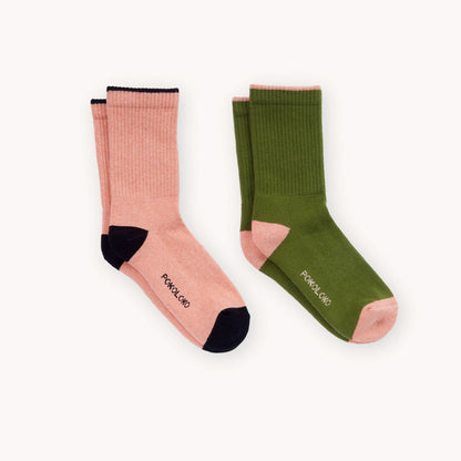 Heel Toe Socks - Pack of 2 by POKOLOKO