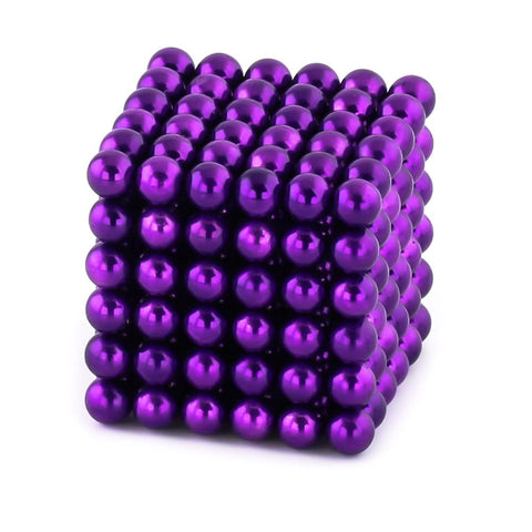 216 Set: Purple Neoballs by Neoballs Marketplace by Zen Magnets