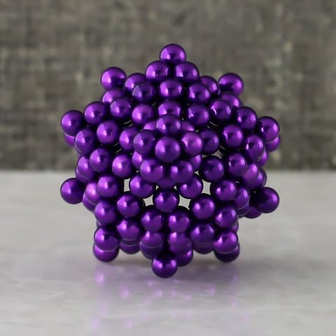 216 Set: Purple Neoballs by Neoballs Marketplace by Zen Magnets