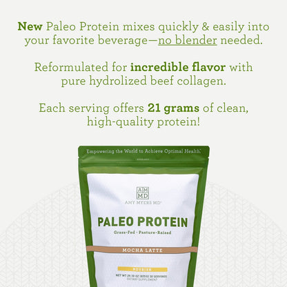 Paleo Protein- Mocha Latte by Amy Myers MD