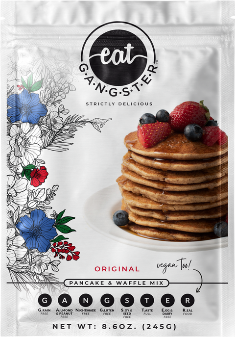 NEW Vegan Pancake & Waffle Mix by Eat G.A.N.G.S.T.E.R. Shop