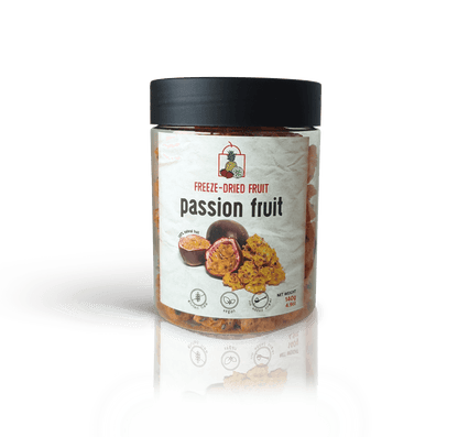 Freeze Dried Passion Fruit Snack by The Rotten Fruit Box