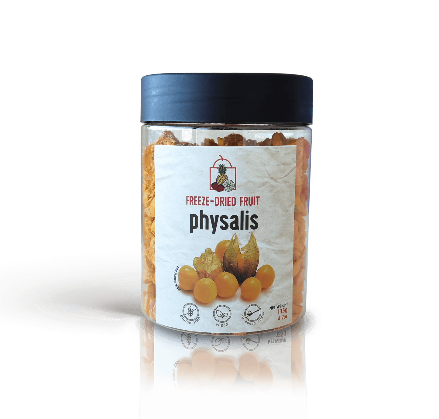 Freeze Dried Organic Physalis (Groundcherry) Snack by The Rotten Fruit Box