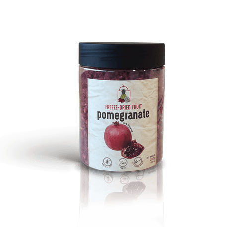 Freeze Dried Pomegranate Snack by The Rotten Fruit Box